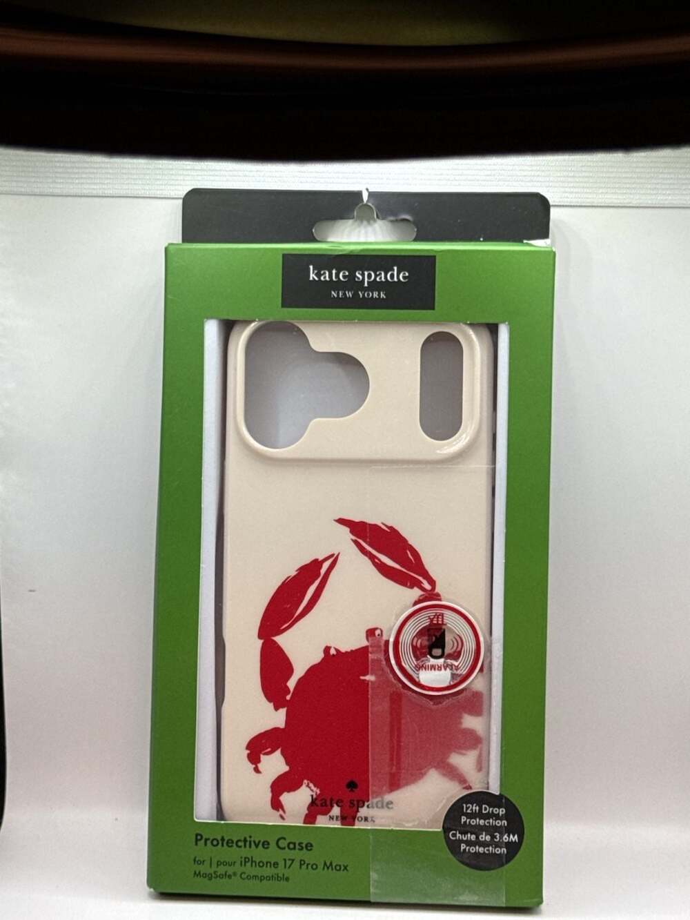 Kate Spade New York Protective Case for iPhone 17 Pro Max MagSafe Compatible Cra
